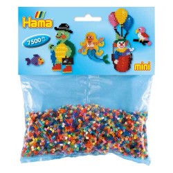 Hama Mini mix 7500 piezas 48 colores