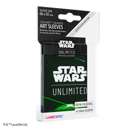 SW: UNLIMITED ART SLEEVES CARD BACK GREEN