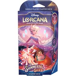 DISNEY LORCANA - SHIMERING SKYES KIT DE INICIO- ELSA Y RALPH