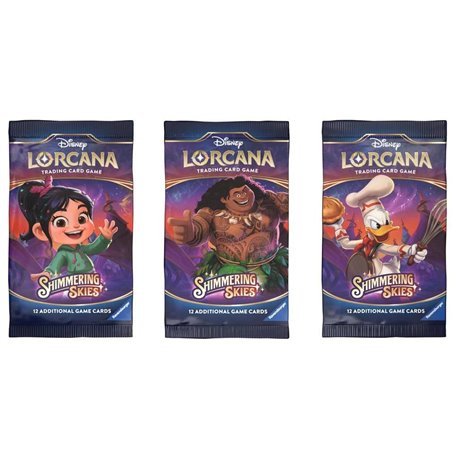 DISNEY LORCANA - SHIMERING SKIES - SOBRE ALEATORIO