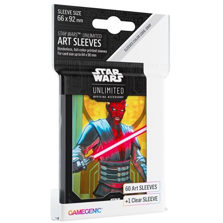 SW: Unlimited Art Sleeves Darth Maul