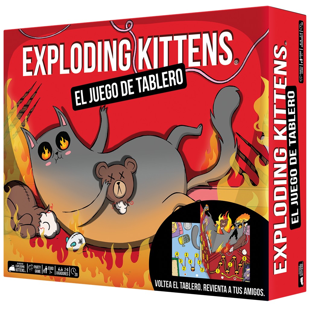 Exploding Kittens: el juego de tablero