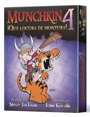 Munchkin 4: ¡Que locura de montura! (Edición revisada)
