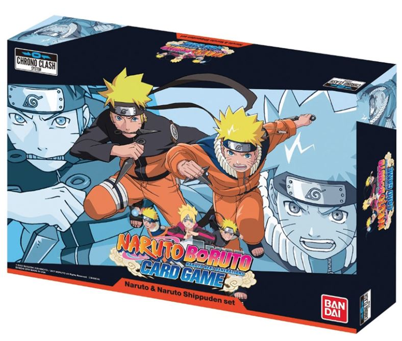 NARUTO BORUTO Juego de Cartas- Naruto & Naruto Shipidden Set X1