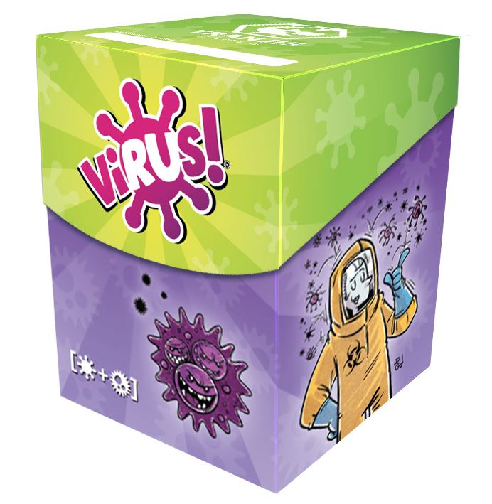 VIRUS! DECK BOX + FUNDAS