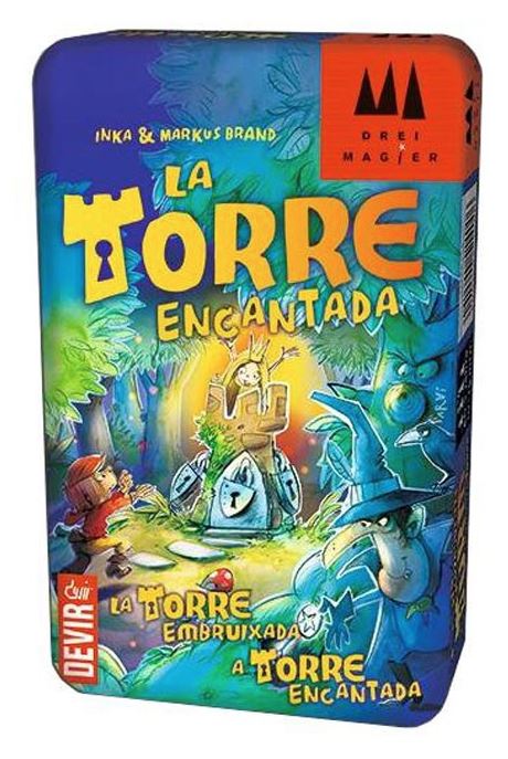 LA TORRE ENCANTADA CAJA DE METAL