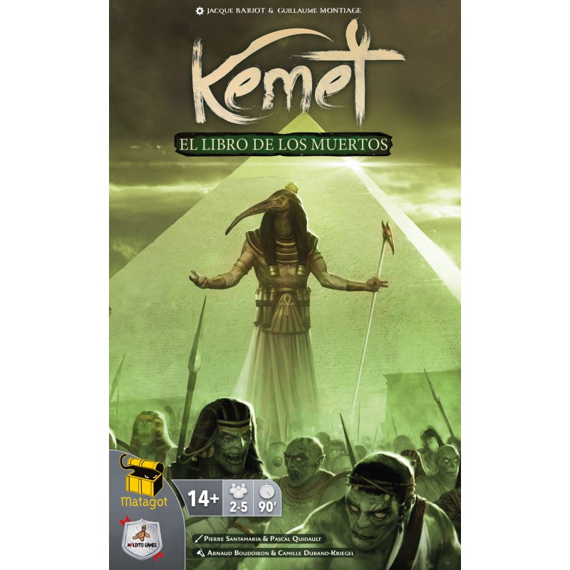 KEMET: SANGRE Y ARENA - EL LIBRO DE LOS MUERTOS