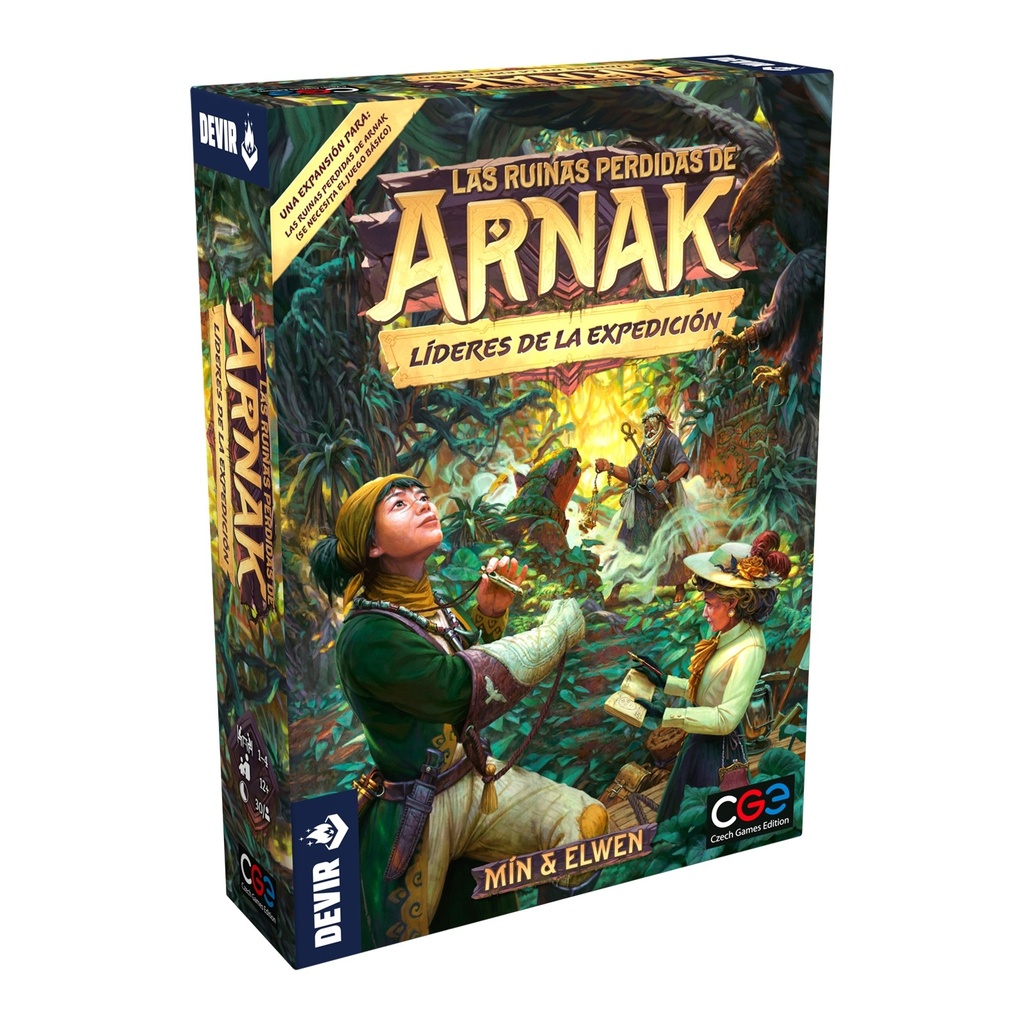 LAS RUINAS PERDIDAS DE ARNAK -  LÍDERES DE LA EXPEDICIÓN