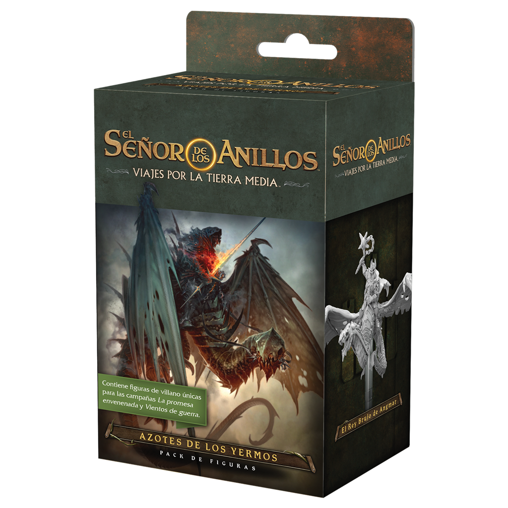 ESDLA - VIAJES POR LA TIERRA MEDIA - AZOTES DE LOS YERMOS PACK DE FIGURAS