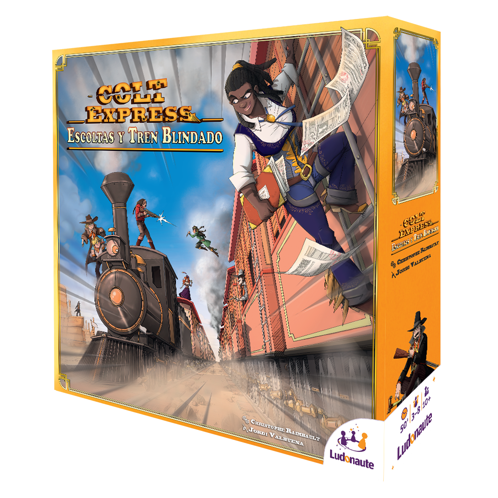 COLT EXPRESS: ESCOLTAS Y TREN BLINDADO