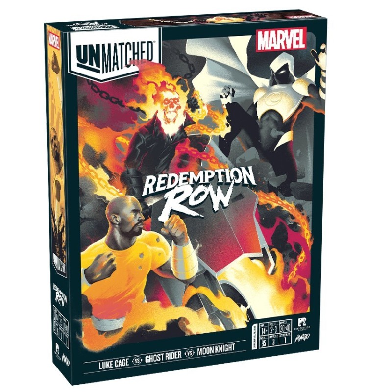 Unmatched Battle Of Legends: Marvel Redemption Row (Inglés)