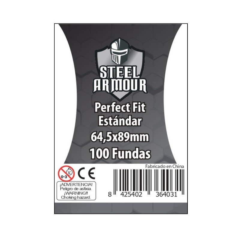 100 FUNDAS PERFECT FIT ESTÁNDAR (64,5X89MM)