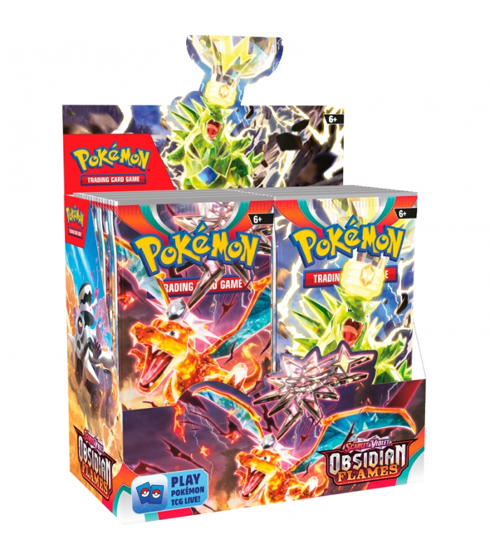 POKEMON TCG - SOBRE LLAMAS OBISDIANAS ESP
