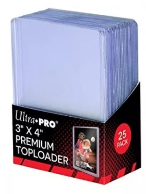 Toploader Super Clear Premium (25 unidades) Ultra Pro.