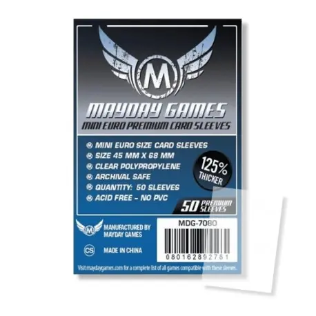 Fundas Mayday Mini Eurogame Premium 45x68
