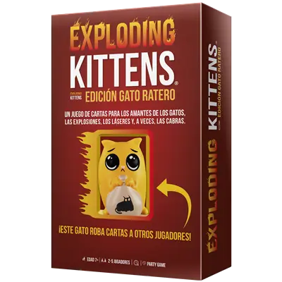 Exploding Kittens Ed. Gato Ratero Lanzamiento 03/07/2026