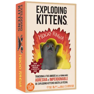 Exploding Kittens Modo Rabia Lanzamiento 30/10/2026