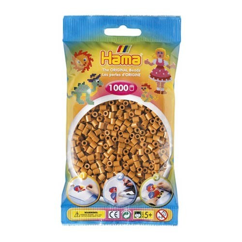 [028178207212] Hama midi marrón claro 1000 piezas