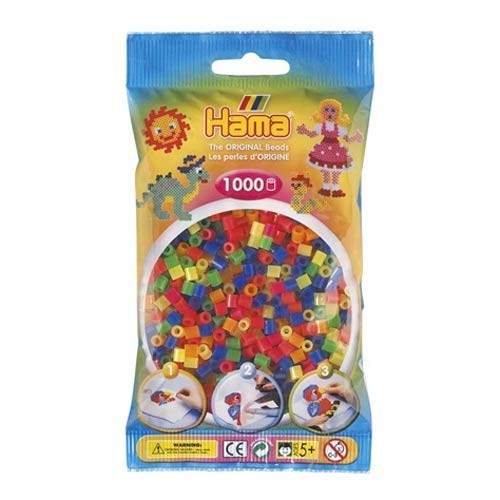 [028178207519] Hama midi Mix 51 Neon1000 piezas