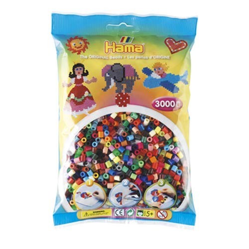 [028178201685] Hama midi mix 68 (48 colores) 3000 piezas
