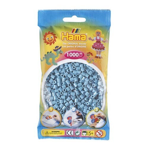 [028178207311] Hama midi turquesa 1000 piezas