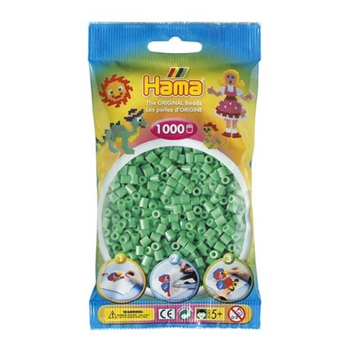 [028178207113] Hama midi verde claro 1000 piezas