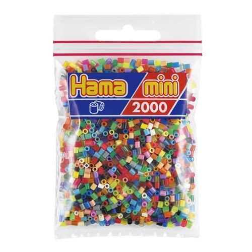 [028178501006] Hama Mini mix 2000 piezas 48 colores