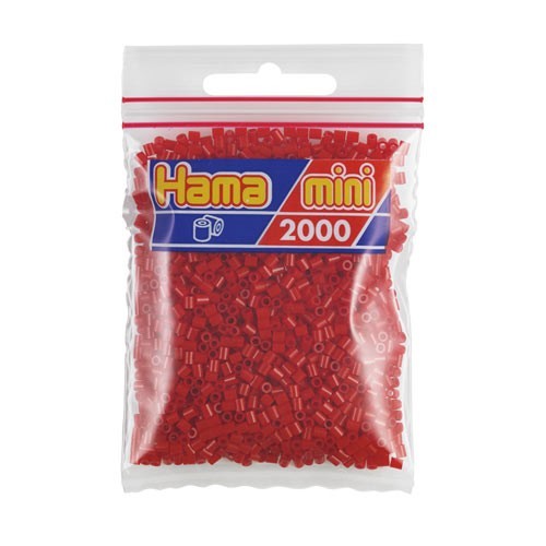 [028178501228] Hama Mini rojo oscuro / rojo Navidad