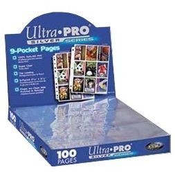 [074427814427] Ultra Pro Hojas 9 Bolsillos Silver Series Unidad