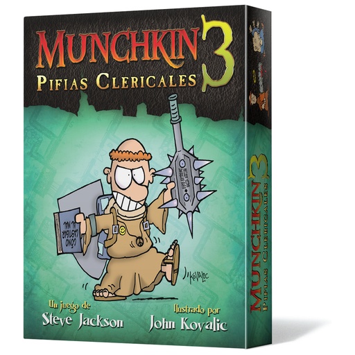 [8435407639607] Munchkin 3: Pifias Clericales (Edición revisada)