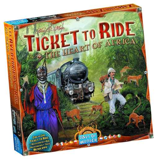[0824968817742] Ticket to Ride exp. The Heart of Africa