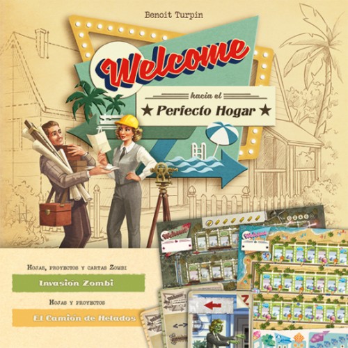 [8435450219016] WELCOME HACIA EL PERFECTO HOGAR - EXPANSION - Invasión Zombi y Camión de Helados