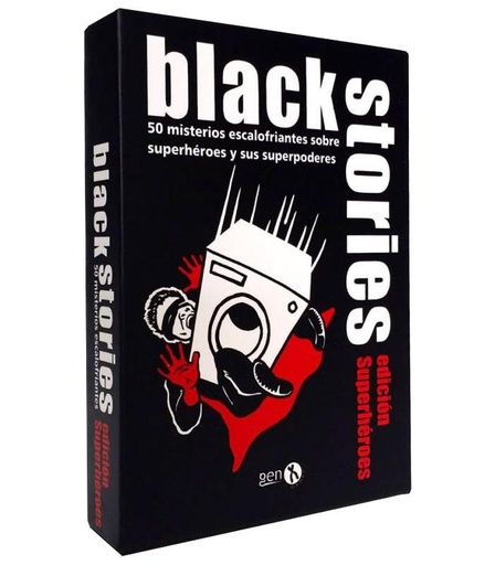 [8436564810502] BLACK STORIES: SUPERHÉROES