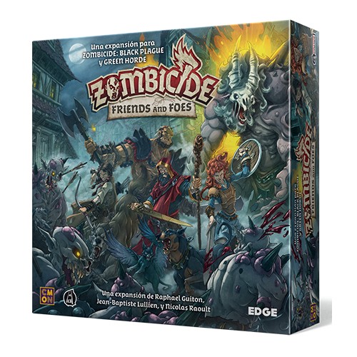 [8435407622326] ZOMBICIDE BLACK PLAGUE: FRIENDS AND FOES