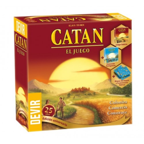 [8436589620469] CATAN - EDICION 25 ANIVERSARIO
