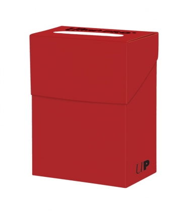 [074427852986] Solid Deck Box Ultra Pro. Para 85 Cartas. Color Rojo