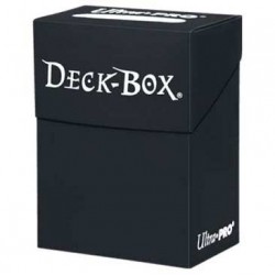 [074427814533] Solid Deck Box Ultra Pro. Para 85 Cartas. Color Negro