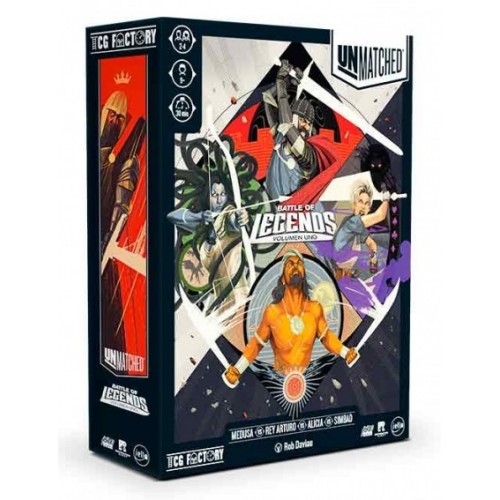 [8436572390423] UNMATCHED BATTLE OF LEGENDS VOLUMEN 1