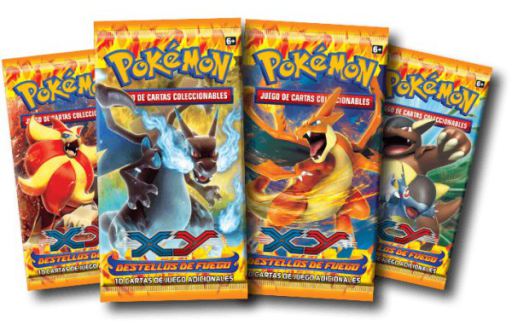 [820650357336] POKEMON JCC -  XY DESTELLOS DE FUEGO, SOBRE