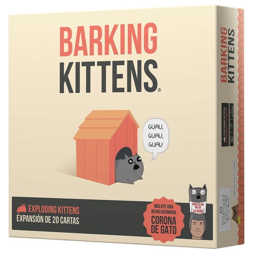 [810083041223] EXPLODING KITTENS - BARKING KITTENS
