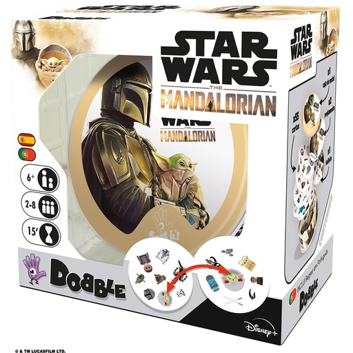 [3558380091356] DOBBLE STAR WARS MANDALORIAN