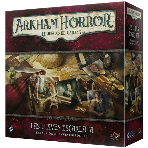 [0841333119331] AH LCG: LAS LLAVES ESCARLATA EXP. INVESTIGADORES