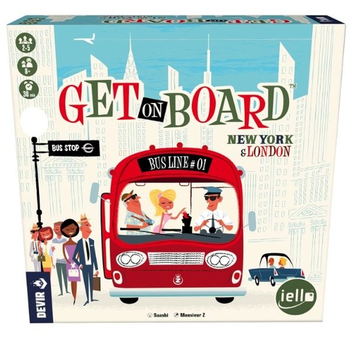 [8436589627000] GET ON BOARD: NEW YORK & LONDON