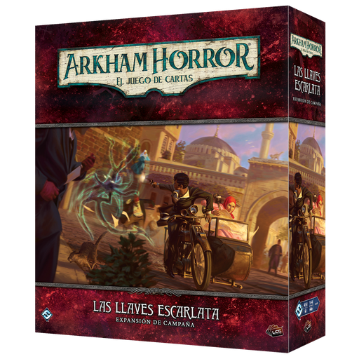 [0841333120047] ARKHAM HORROR LCG: LAS LLAVES ESCARLATA EXP. CAMPAÑA