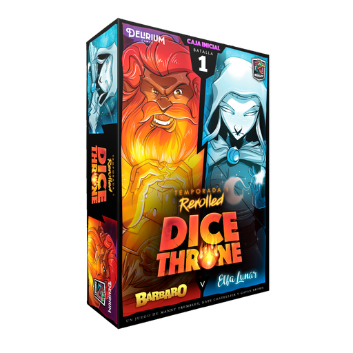 [8435163900133] DICE THRONE - BÁRBARO VS ELFA LUNAR