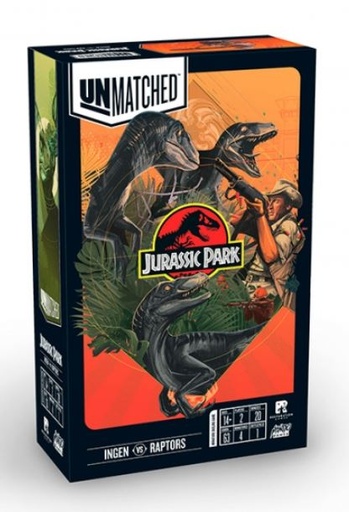 [850010229072] UNMATCHED JURASSIC PARK - INGEN VS RAPTORS (INGLÉS)