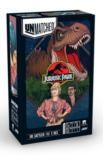 [857476008296] UNMATCHED JURASSIC PARK - DR.SATTLER VS T.REX (INGLÉS)