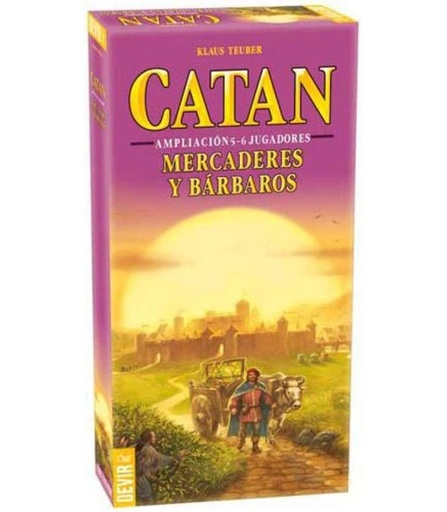 [8436017227062] CATAN - MERCADERES Y BARBAROS 5-6 JUGADORES