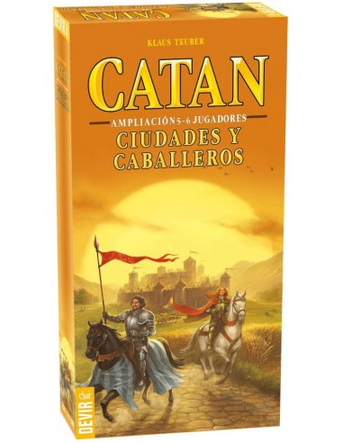 [8436017220520] CATAN - CIUDADES Y CABALLEROS 5-6 JUGADORES