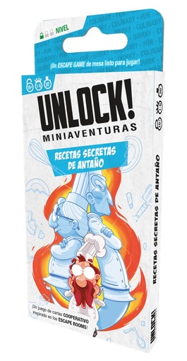 [3558380111344] UNLOCK! MINIAVENTURAS RECETAS SECRETAS DE ANTAÑO